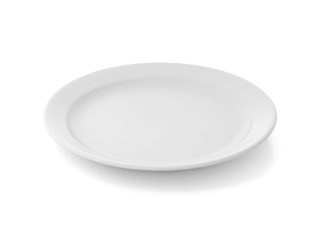 Shoham Main Course Plate 23cm 324 White