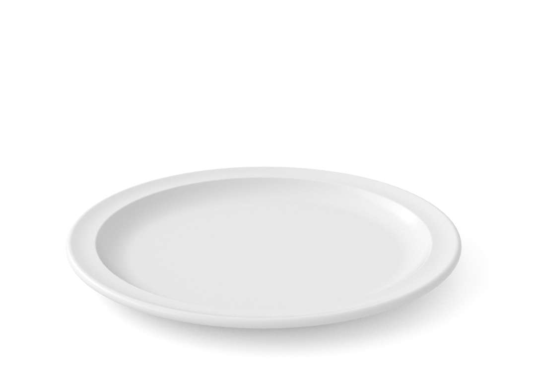 Bareket Main Course Plate 22cm 52 White