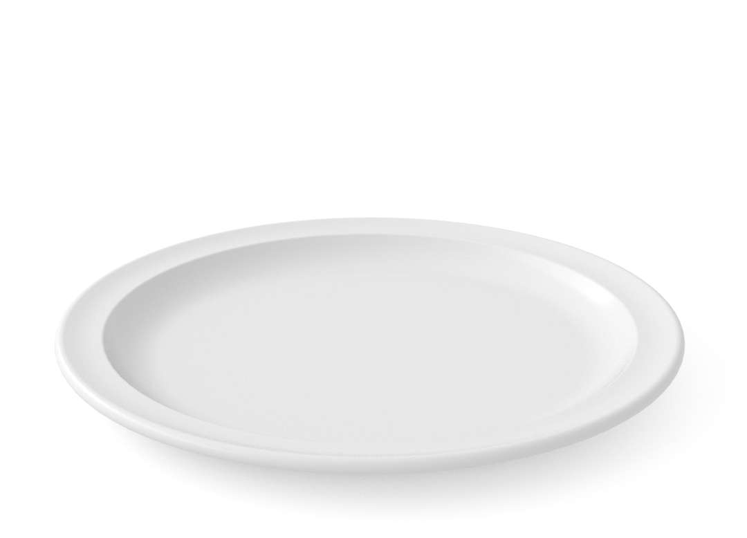 Bareket Main Course Plate 25cm 54 White