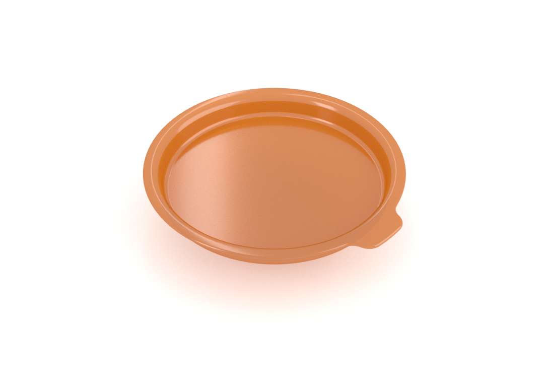 Complementary Products - Small Bowl Cover PC 10cm without Handle and without Vent 342 Arcopal Transparent Orange
