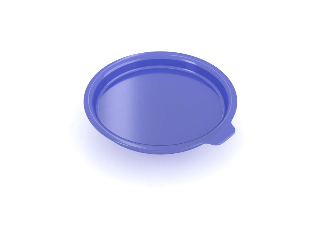 Complementary Products - Small Bowl Cover PES 10cm without Handle and without Vent 342 Arcopal Transparent Blue