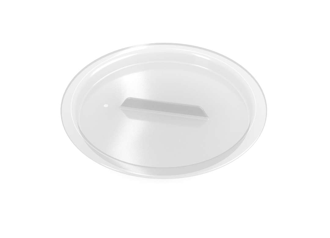 Complementary Products - Soup Bowl Cover PC 13cm with Handle and Vent 343 Transparent