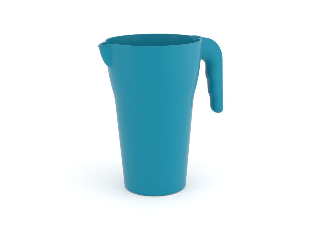 Designed Pitcher 2L 480 Turquoise Ruby