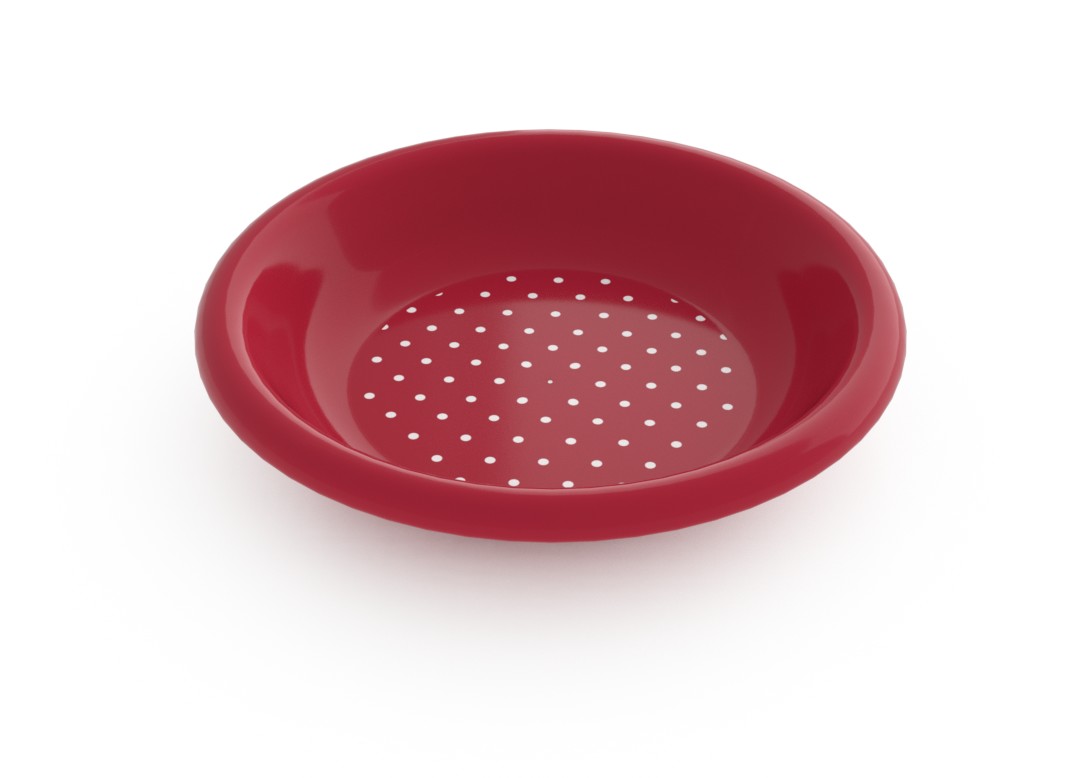 Adi Decorative Deep Plate 21cm 6917 Red Dots