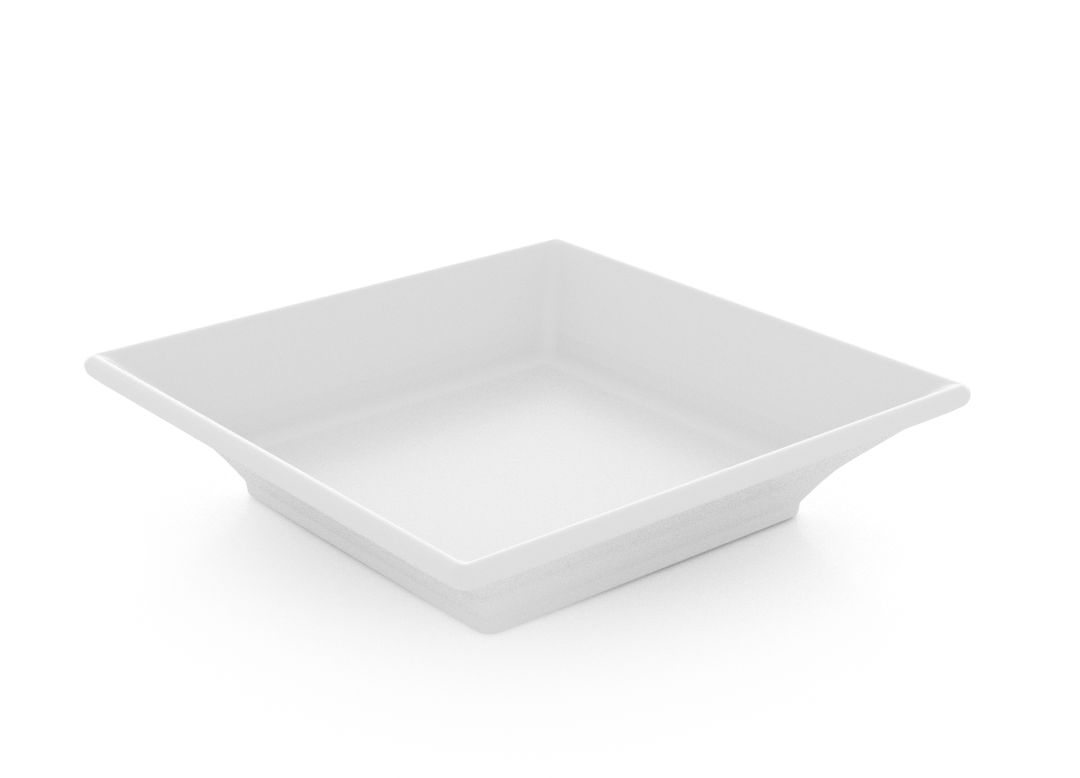 Large Square Salad Plate 15cm 391 White