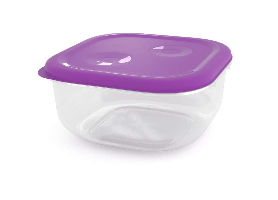 Tama Lock Square Container 2.4L 8240 Purple