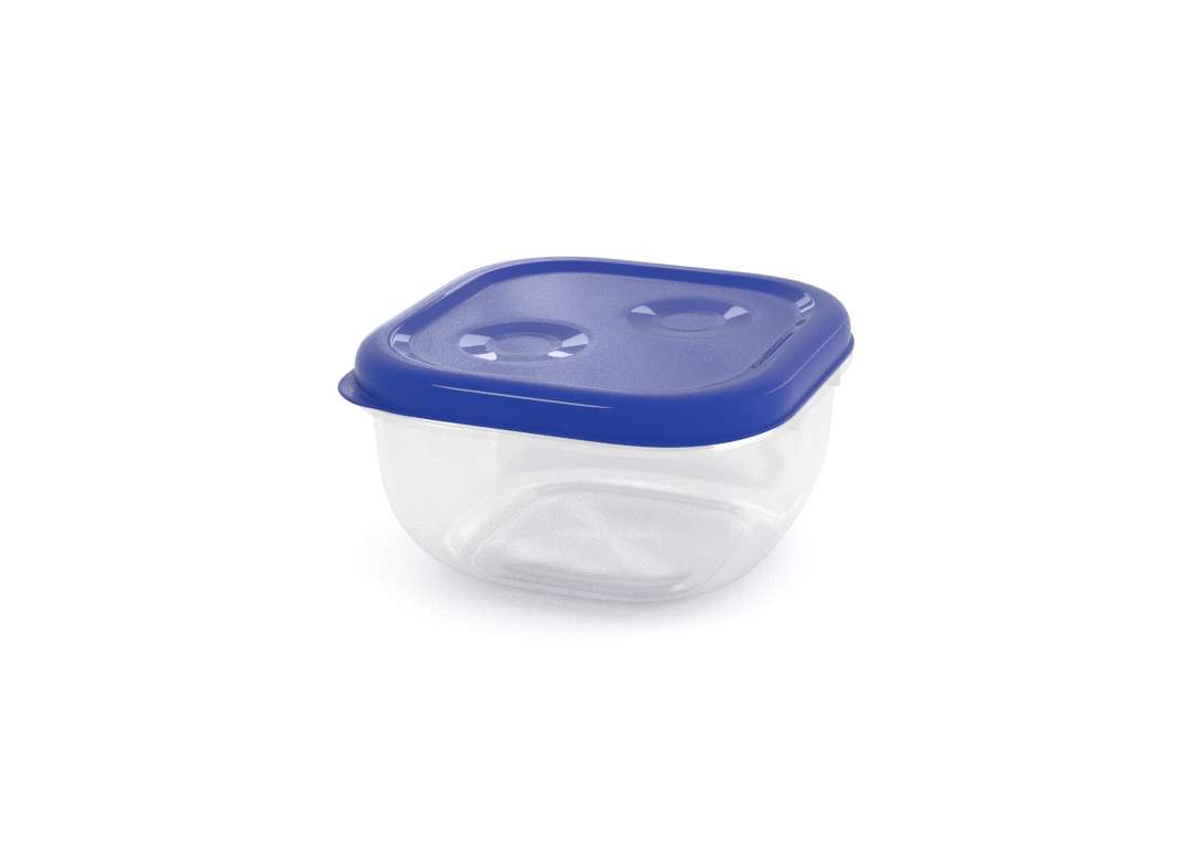 Tama Lock Square Container 500ml 8500 Dark Blue