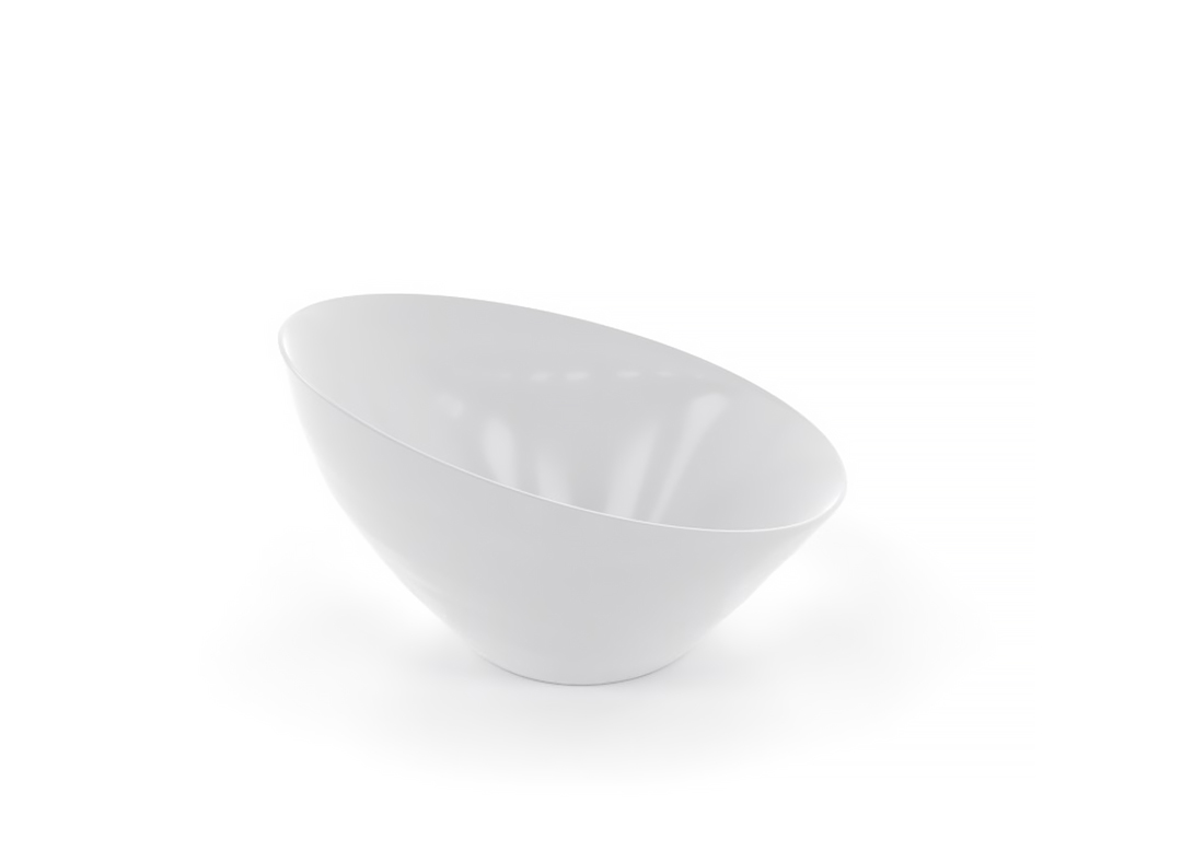 Bevel Thread Bowl 21x20 5cm 1016 BUFFET White