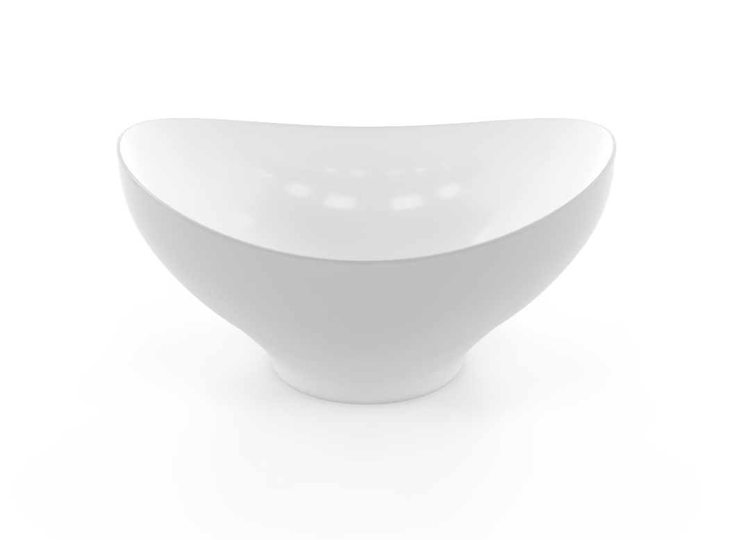 Dollar Bowl 28x27cm 1010 BUFFET White