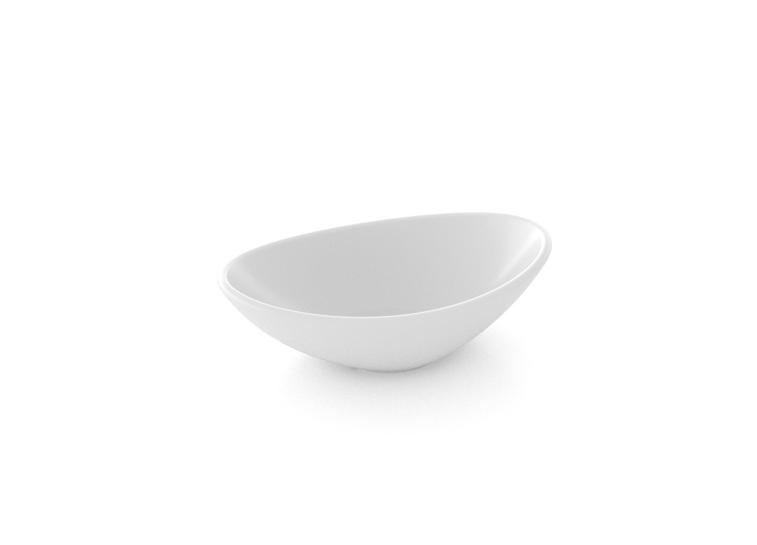 Platter 9.5x6cm 106 White