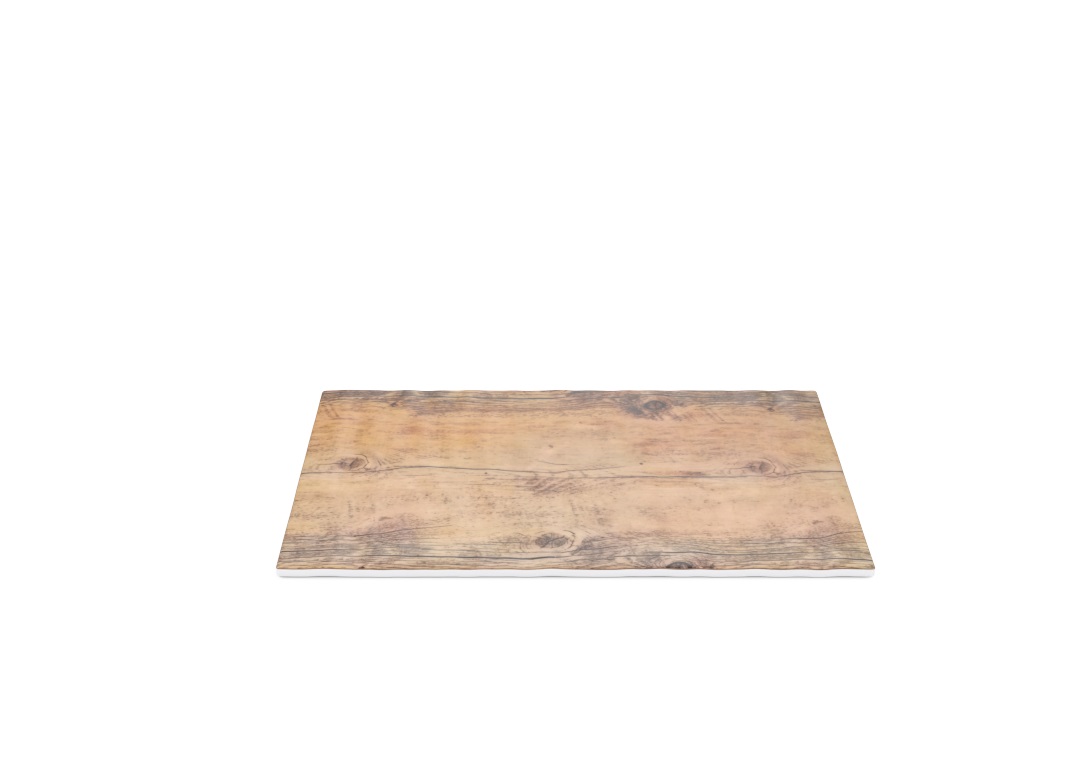 Rectangular Slate 32.5 17.5cm 1025 Wood Like