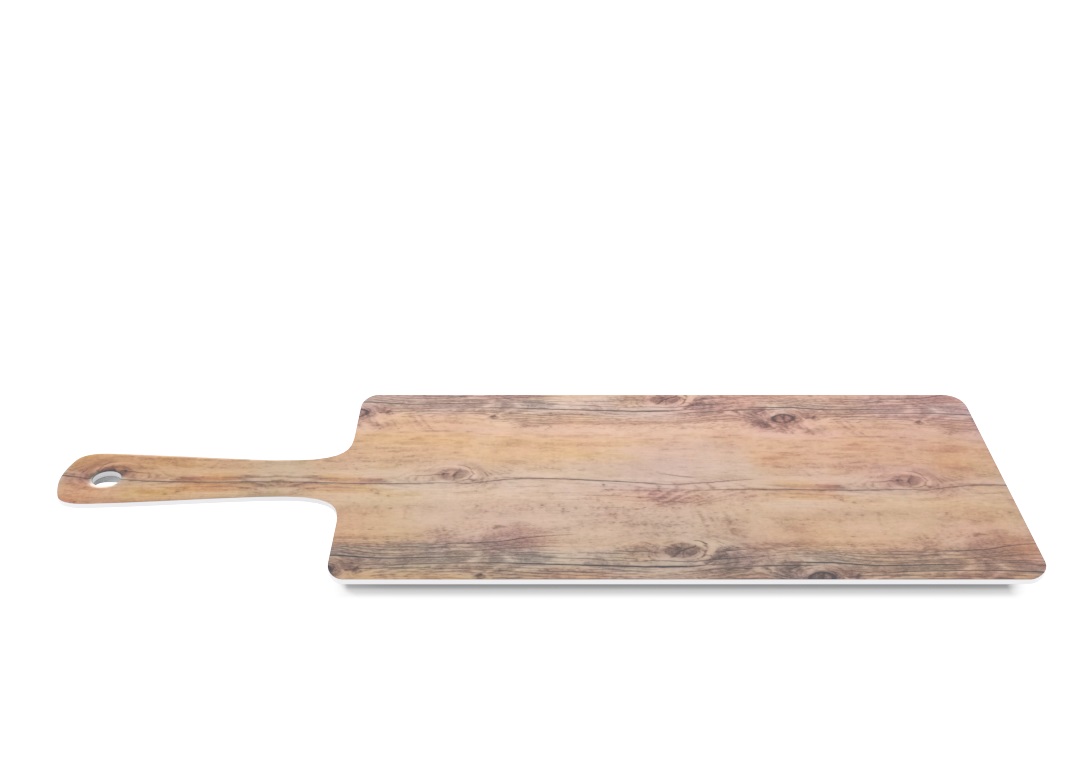 Rectangular Slate With Handle 45 17.5cm 1026 Wood Like