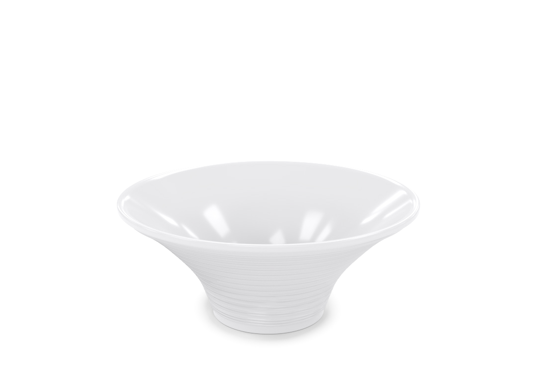 Round Bowl 28cm 1021 Buffet White