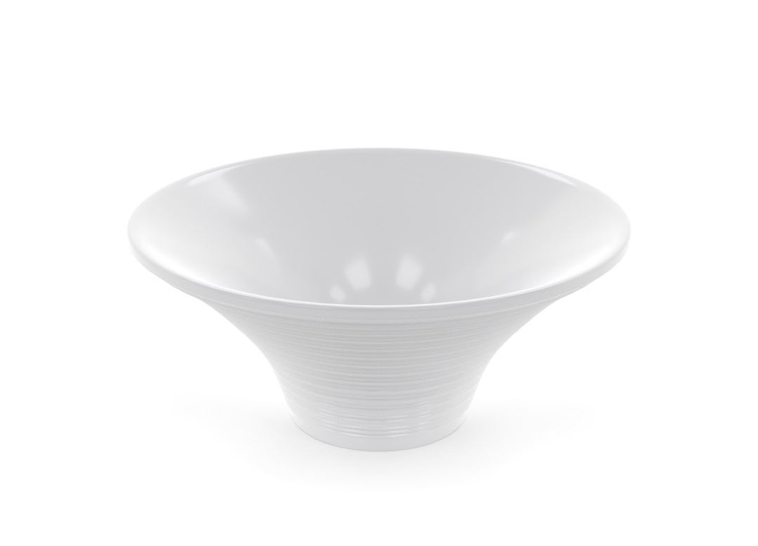 Trumpet Bowl 24 5cm 1014 BUFFET White