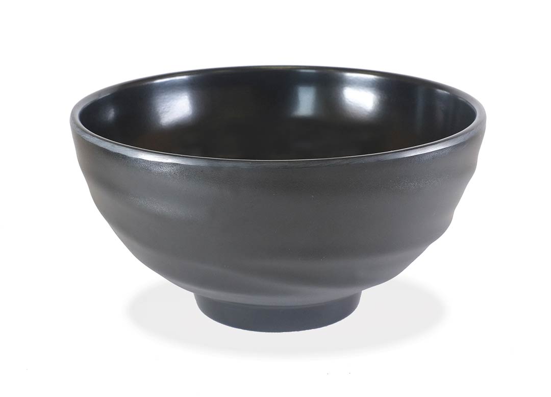 Round Bowl 19cm 1057 Black Stone