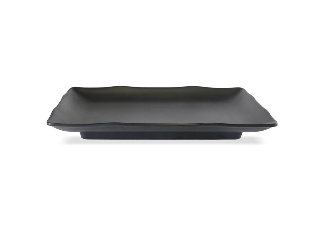 Sushi Rectangular Plate 20.5x12.5cm 1062 Black Stone