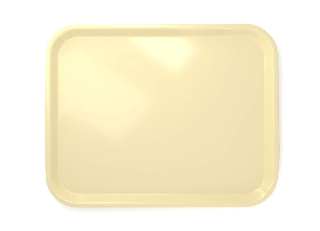 Rectangular tray 4636 Cream