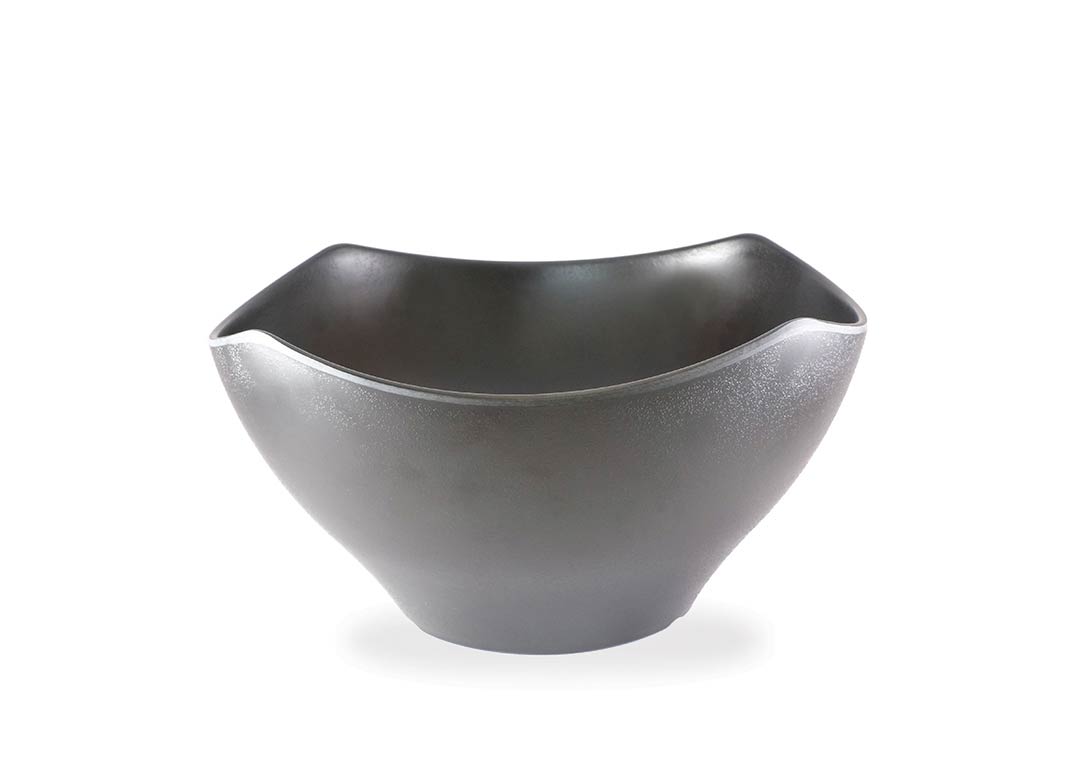 Stone Buffet Black square bowl 28x14.7cm 1041 Black