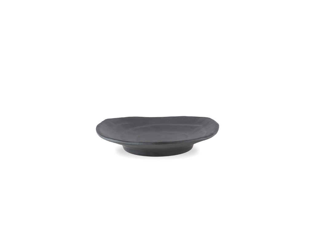 Stone Buffet Black triangular small dish 11.7x2.2cm 1048 Black