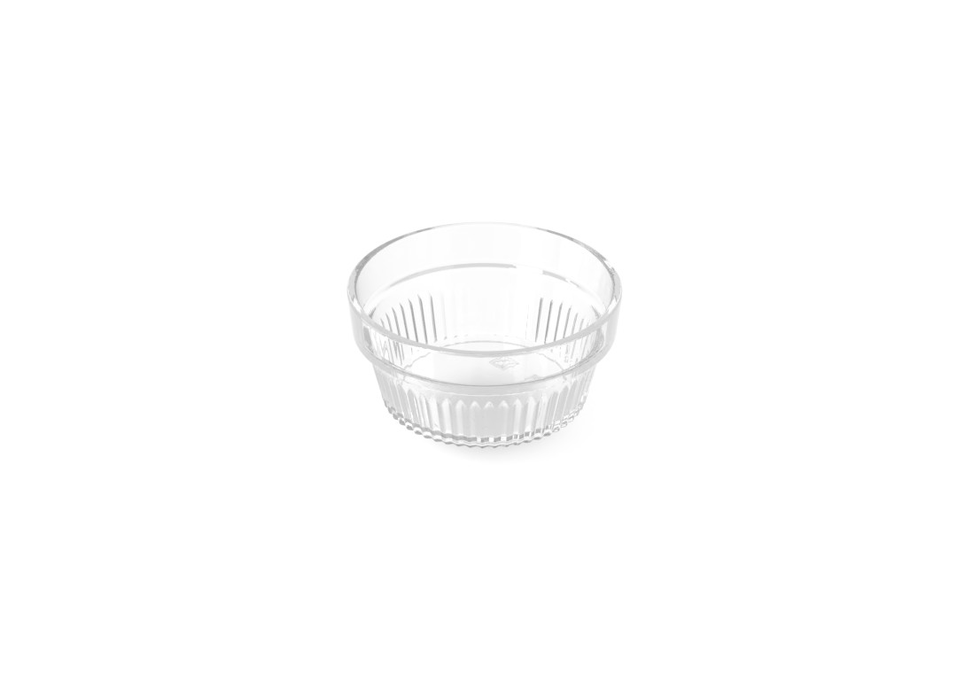 Tapas Dish SAN 7.5cm 230 Transparent