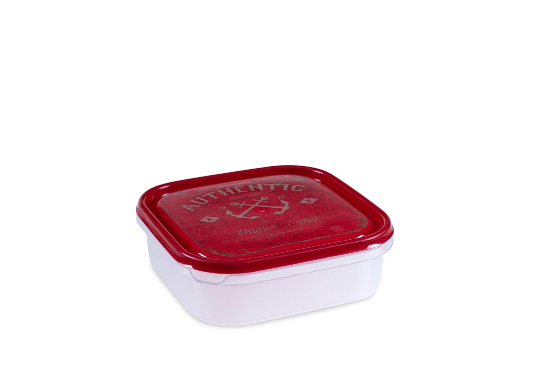 Inbar Decorative Container 1.3L 7130 Red AUTHENTIC