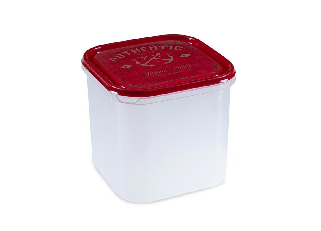 Inbar Decorative Container 4.2L 7420 AUTHENTIC Red