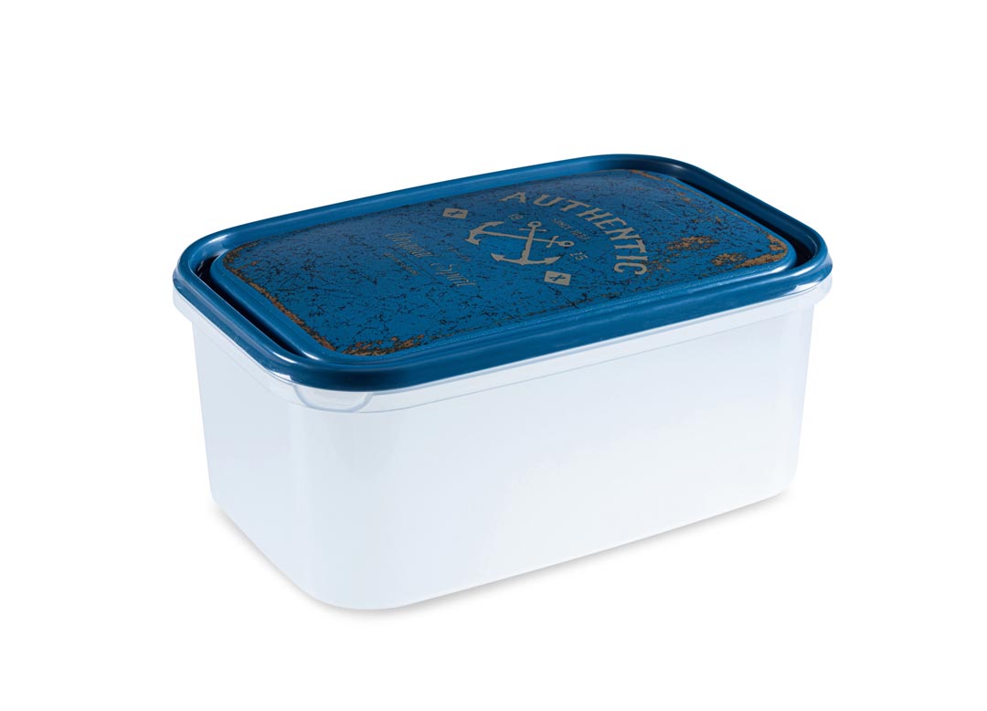 Inbar Decorative Container 4.4L 7440 Blue AUTHENTIC