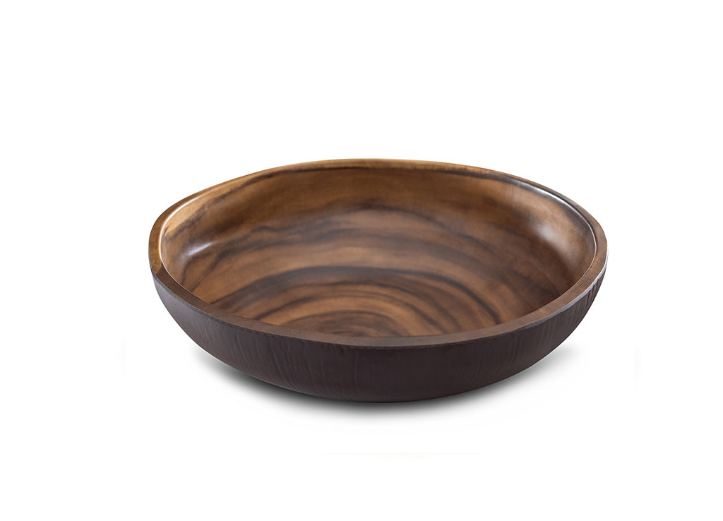 Round Bowl Wood-Like 37.5x37.5x9cm 1070 Wood-Like