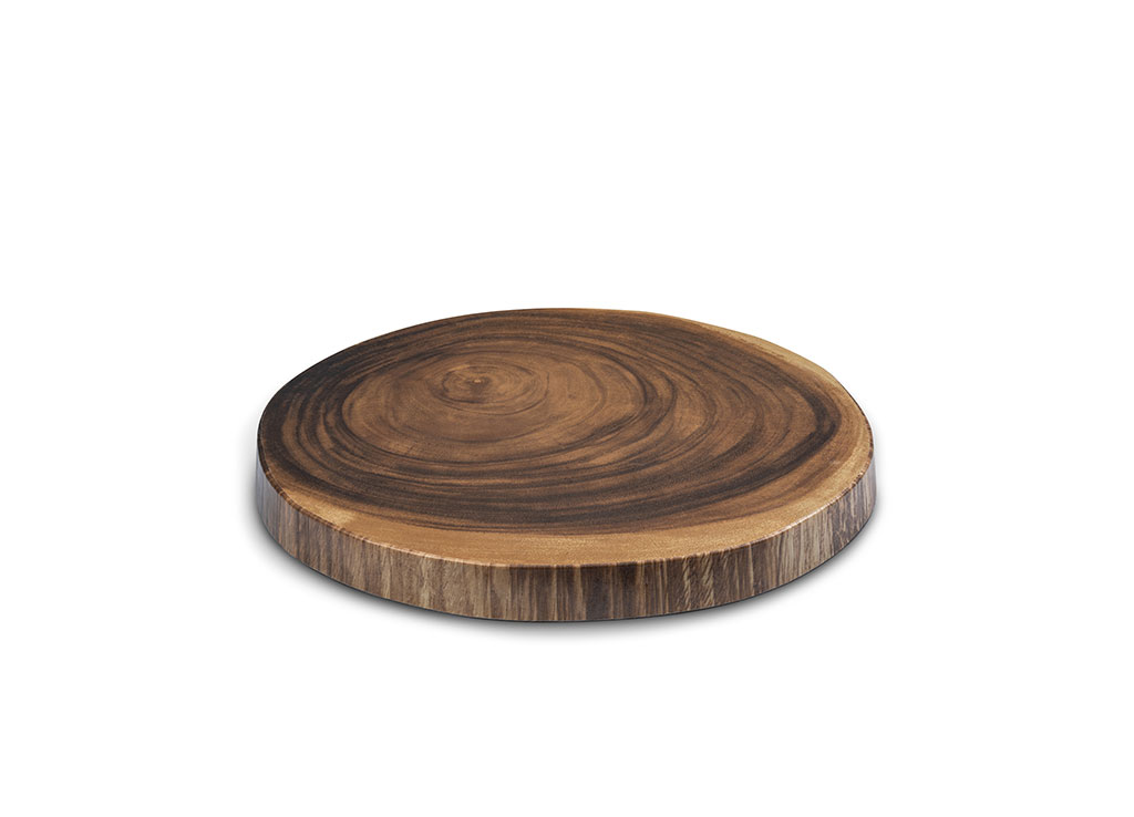 Round Serving Board Wood-Like 33.5x33.5x5.3cm 1069 Wood-Like