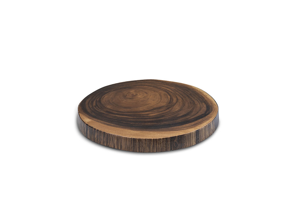 Round Serving Board Wood-Like 33x33x3cm 1068 Wood-Like