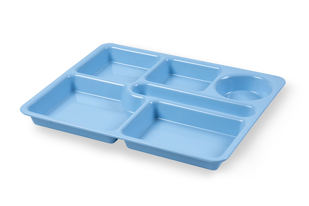 Indented Tray 30x40cm 4450 Light Blue