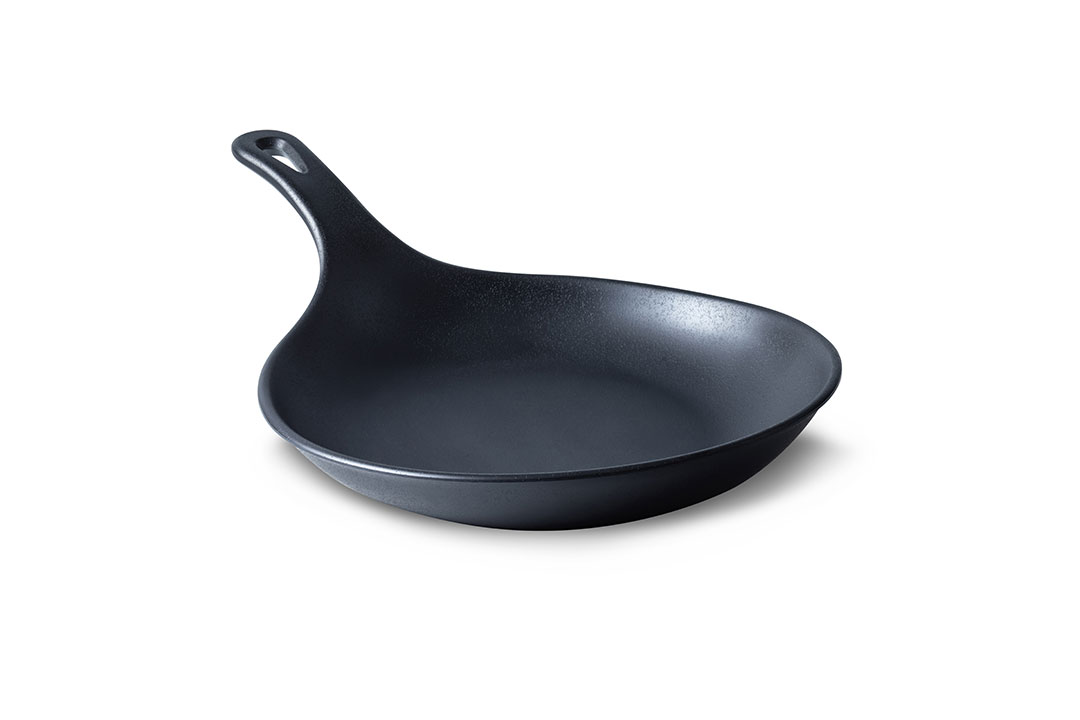 Opal Serving Plate 27x39.5cm 1083 Black Pan-Like With Handle