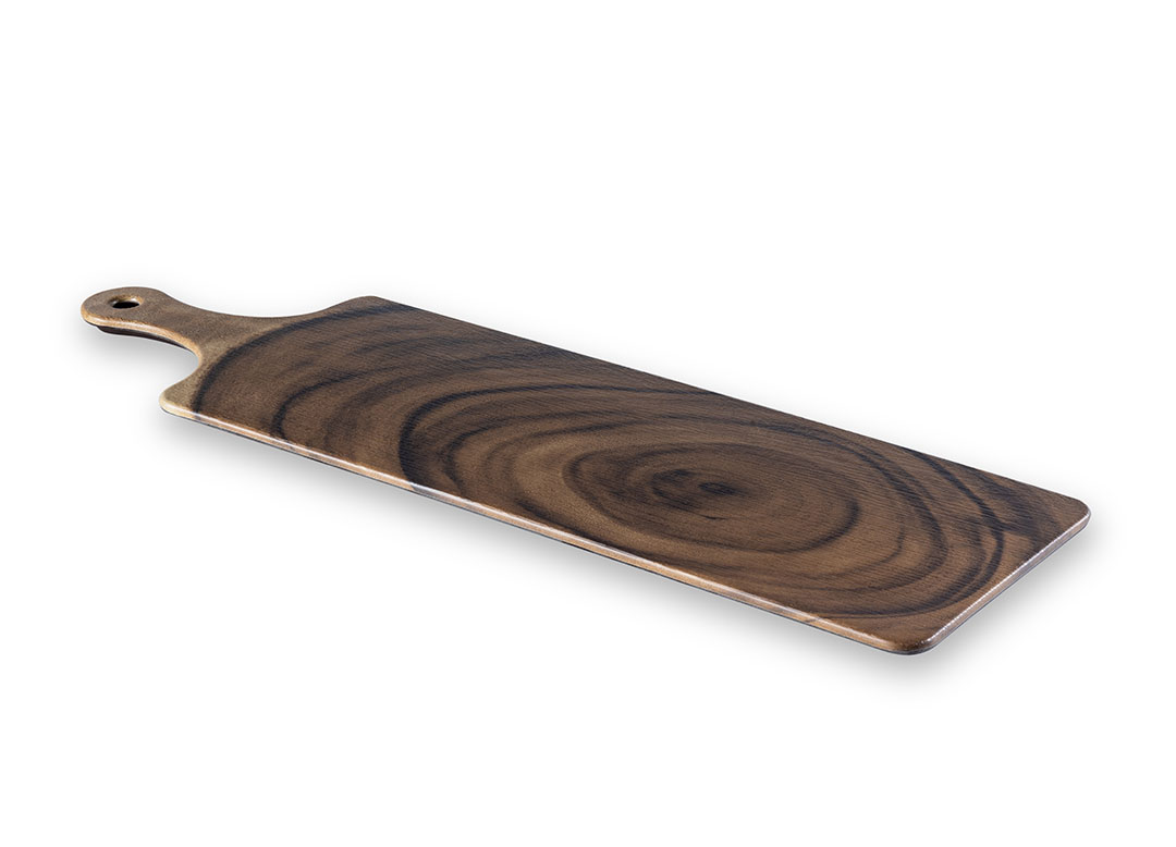 Rectangular Serving Board Wood-Like 17X57cm 1090 Wood-Like with Handle